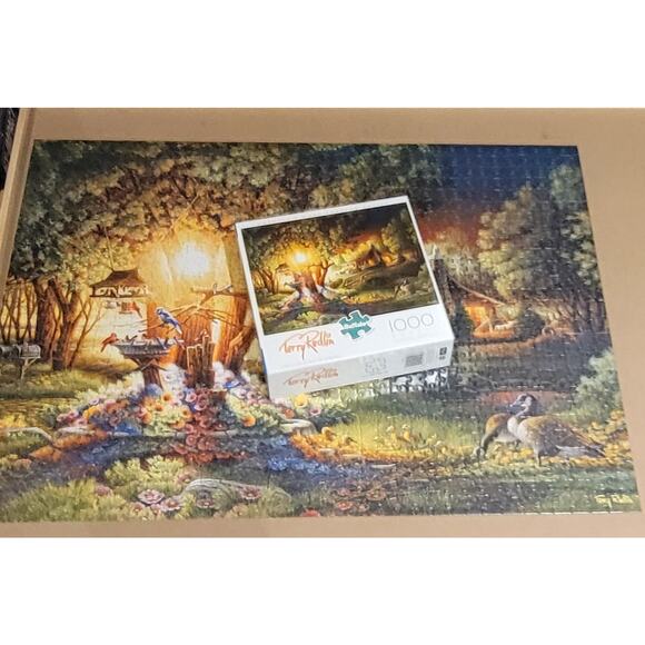 Terry Redline colors of spring Jigsaw puzzle 1000 pieces Complete - Picture 1 of 7